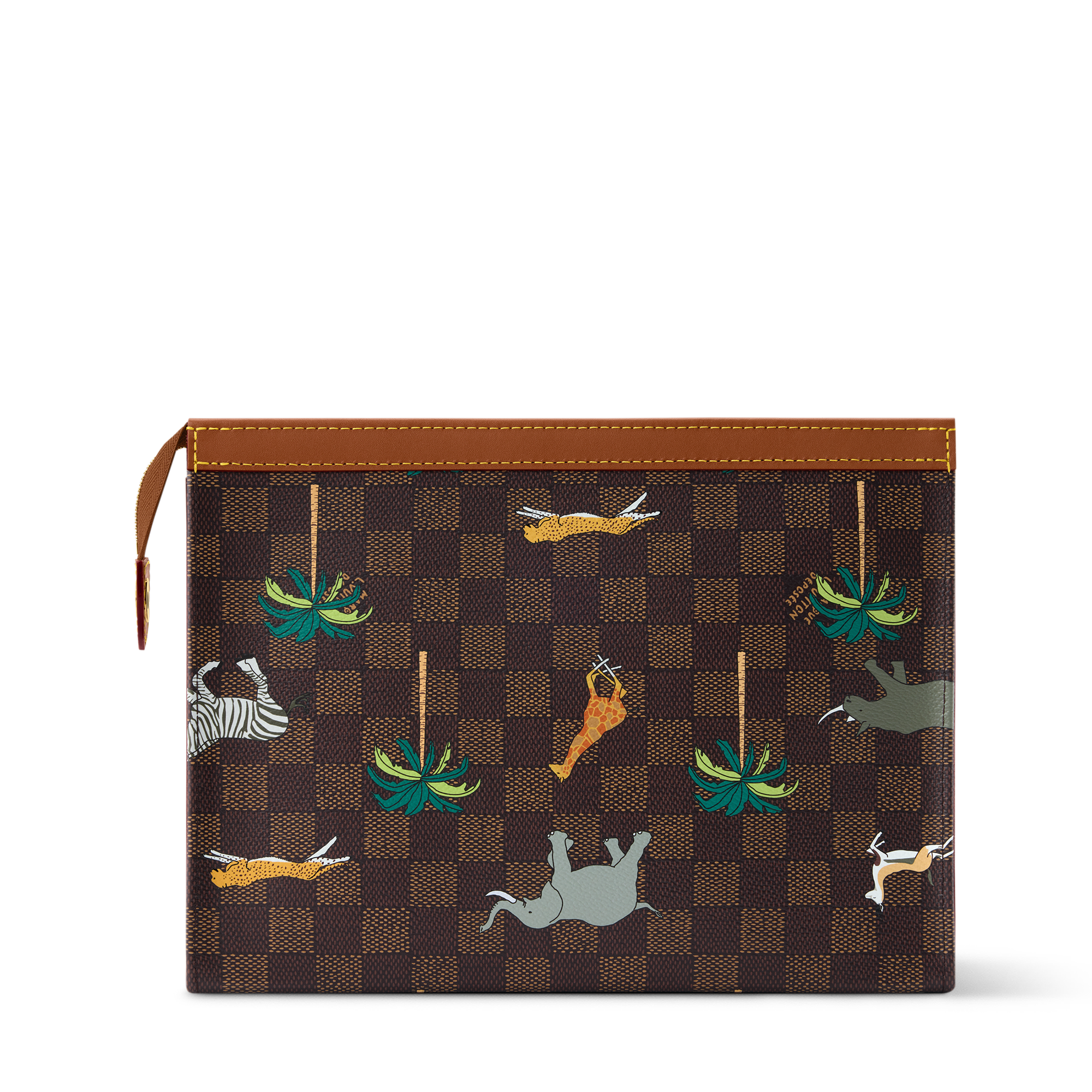 Pochette Voyage MM x The Darjeeling Limited Other Damier Canvas